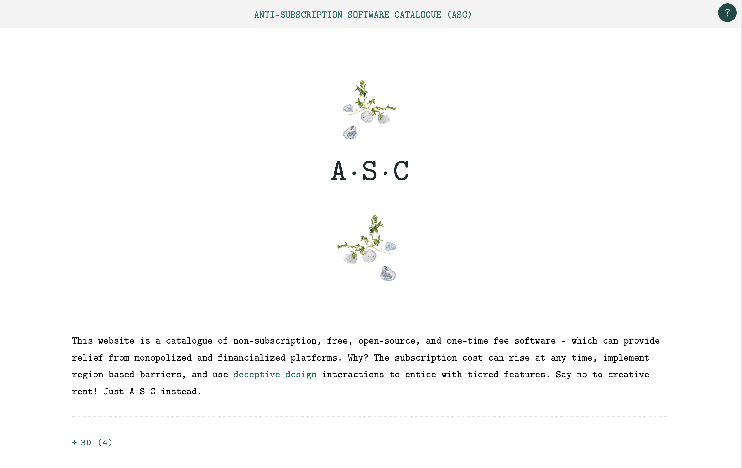 screen shot of a-s-c.org
